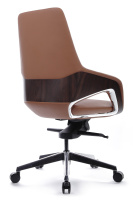 Изображение кресло rv design aura-m (fk005-в) кожа светло-коричневая